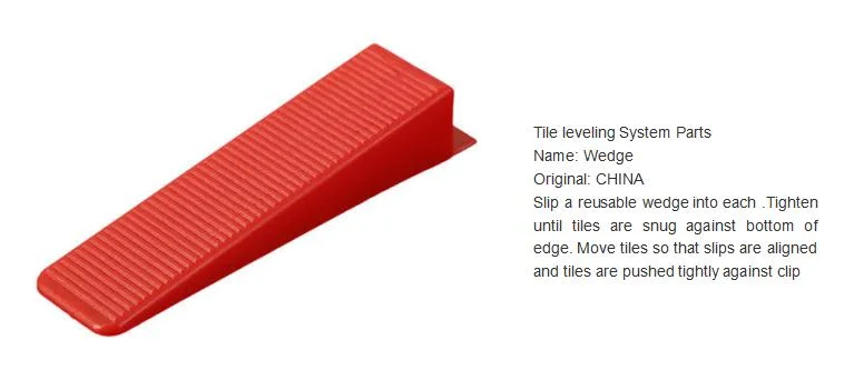 Wholesale Plastic Tile Spacer Tile Leveling System Clips and Wedges Plier Tile Spacer for Tile Leveler Systems